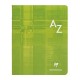 Répertoire A-Z classique Vocabulaire 17x22cm 96 pages grands carreaux