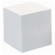 Bloc Cube Recharge Papier Blanc 90g - 9 x 9 x 7,5 cm - 590 feuilles