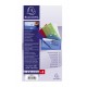 Mini-pochettes enveloppes plastique couleurs transparent Paquet de 5 - 25 x 13,5 cm