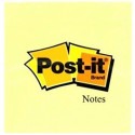 Post-it Notes Jaune Petit format carré 51 x 51 mm - 1 bloc de 100