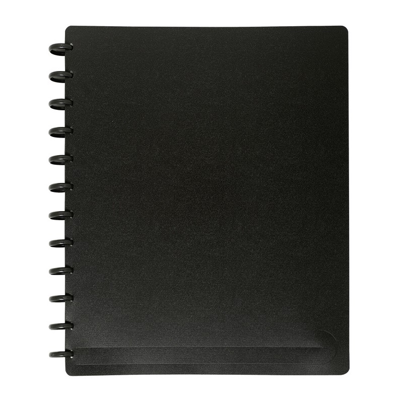 Protège-documents lutin A4 - porte-vue 60 pochettes noires