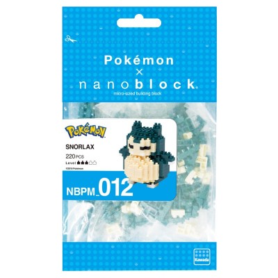 Ronflex Pokémon x Nanoblock -  220 pièces - Difficulté 3/5