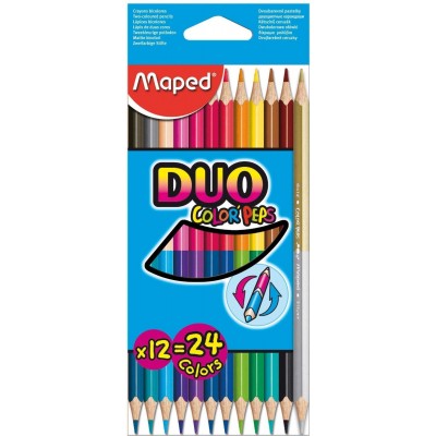 Crayons de couleur DUO Maped ColorPeps 12 - 24