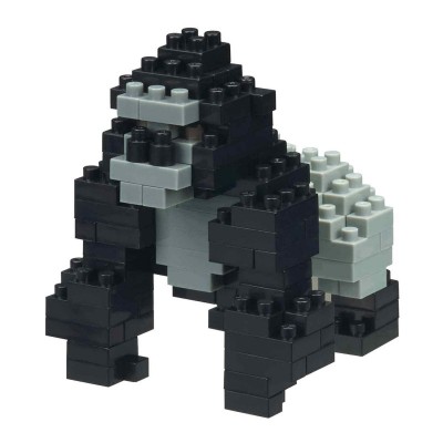 Nanoblock Gorille - 140 pièces - Difficulté 3/5