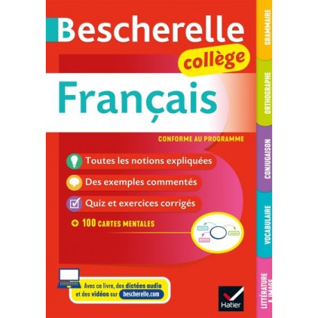 Bescherelle collège - Grammaire, orthographe, conjugaison, vocabulaire, littérature et image - Marie-Pierre Bortolussi