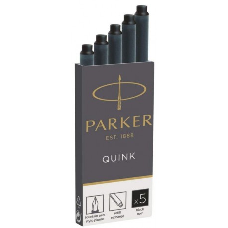 Cartouche Parker Longue Quink pour stylo plume