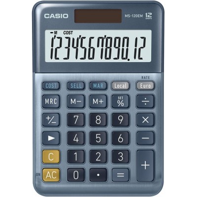 Calculatrice de bureau Casio MS-120EM