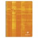 Cahier spirale 24x32cm 180 pages grands carreaux Clairefontaine